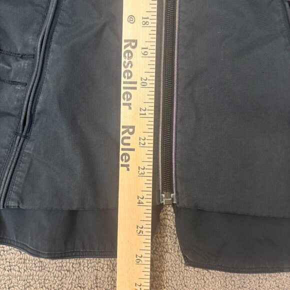 Lululemon Jacket 4 Woven Faded Black Lightweight Outdoor Outerwear Short Zip Up - Picture 5 of 16